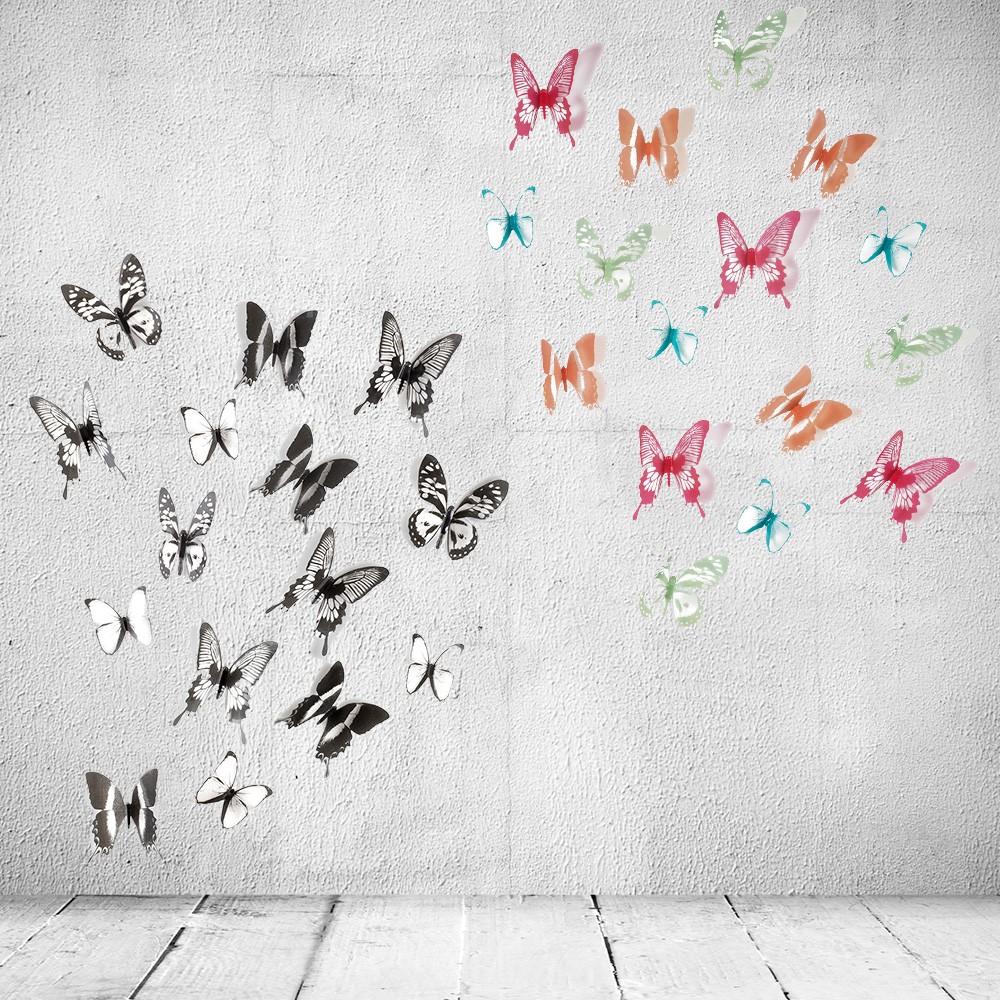 decoration murale papillon